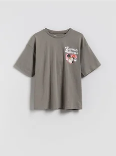 Reserved - Bawełniany t-shirt Squishmallows - ciemnoszary - Koszulki dla dziewczynek - miniaturka - grafika 1