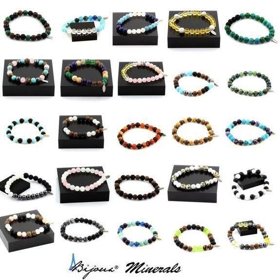 Bransoletka Super Seven (Kamień Melody) z Brazylii + koraliki z matowego czarnego onyksu 8 mm