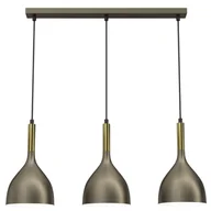Lampy sufitowe - Potrójna, liniowa lampa wisząca do jadalni LX 4003 z serii NOAK - miniaturka - grafika 1