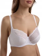 Biustonosze - Biustonosz miękki biały rozmiar 90C - miniaturka - grafika 1