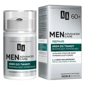 Kosmetyki do pielęgnacji twarzy męskie - AA Men Advanced Care Repair 60+ krem do twarzy regenerująco-wzmacniający 50ml - miniaturka - grafika 1