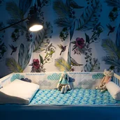 Prześcieradła dla dzieci - Oddychający Ochraniacz Na Materac 120X60 - Podkład Do Łóżeczka Dream Dinozaury - miniaturka - grafika 1