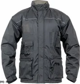 Odzież robocza - CERVA LIBRA 2w1- zimowa kurtka z odczepianymi rękawami - szary M - miniaturka - grafika 1