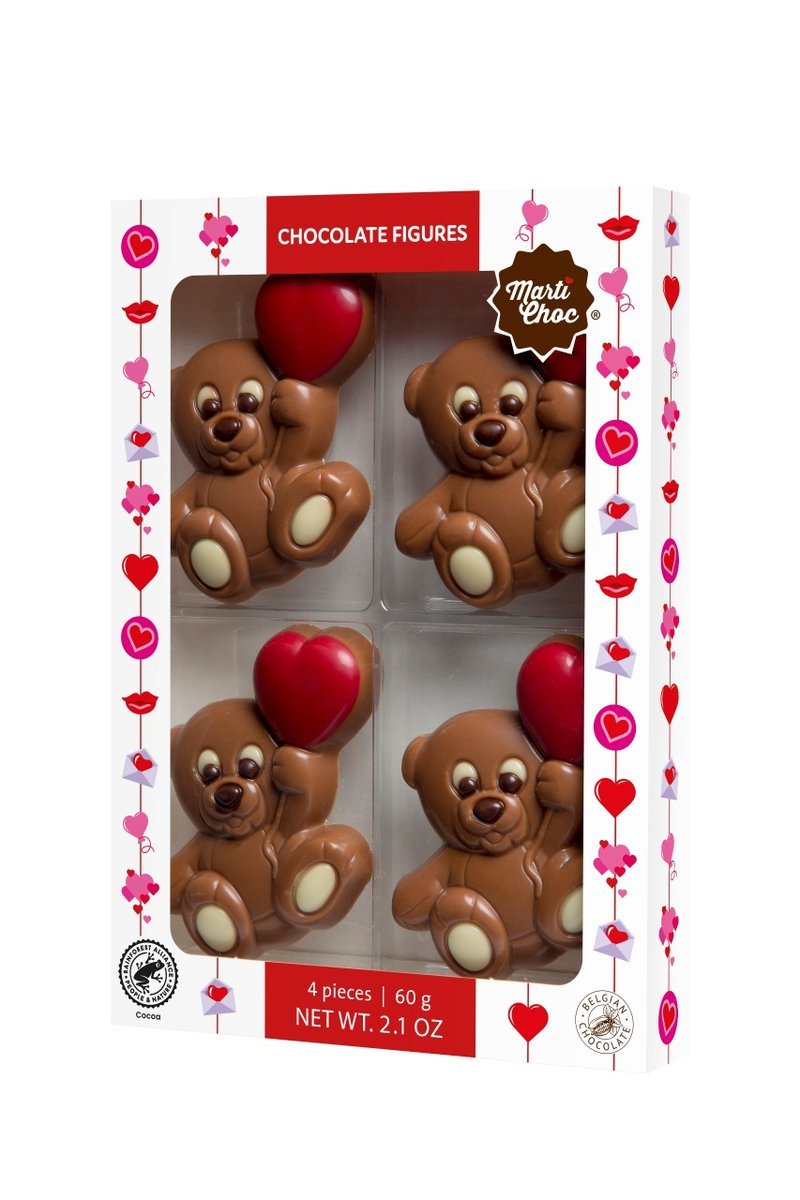 MARTI CHOC FIGURKI CZEKOLADOWE MISIE 60g