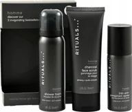 Zestawy kosmetyków damskich - Rituals SET HOMME 24H ANTI-PERSPIRANT SPRAY 50ML + FACE SCRUB 70ML + FOAMING SHOWER GEL 50ML - miniaturka - grafika 1