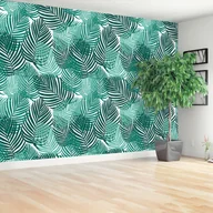 Fototapety - Fototapeta Tropikalne liście - miniaturka - grafika 1