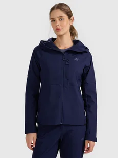 4F Kurtka softshell wiatroodporna membrana 10000 damska - granatowa S - Kurtki i kamizelki sportowe damskie 4F Kurtka softshell wiatroodporna membrana 10000 damska - granatowa S - Kurtki i kamizelki sportowe damskie - miniaturka - grafika 1
