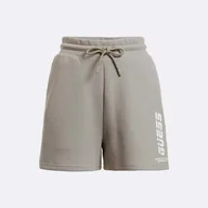 Spodenki damskie - Damskie Spodenki GUESS CAMILLA SHORT V2GD08FL04P-TRTP – Beżowy - miniaturka - grafika 1