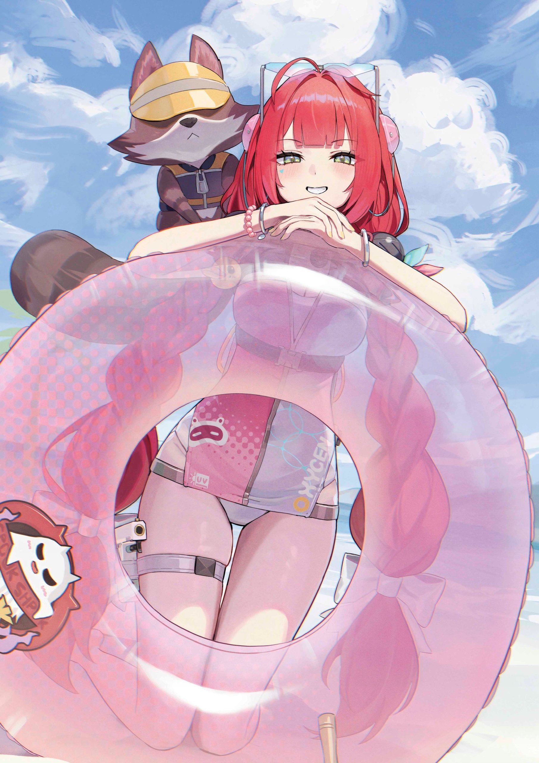 Plakat A3 Zenless Zone Zero Zzz Anime Gra Ukinami Yuzuha