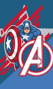 RĘCZNIK ręczniczek do rąk AVENGERS 30x50 cm MARVEL - Okrycia kąpielowe dla dzieci - miniaturka - grafika 1