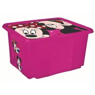 Skrzynie ogrodowe - Pojemnik obrotowy z pokrywą paulina "minnie mouse" 45 l - miniaturka - grafika 1