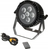 Lampy studyjne - Reflektor LED Varytec Battery Event Par IP65 Bezprzewodowy DMX Diody 6w1 - miniaturka - grafika 1