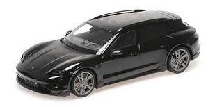 Porsche Taycan Cross Tourismo Turbo S 2021 Black 1:18 Minichamps - Samochody i pojazdy dla dzieci - miniaturka - grafika 1