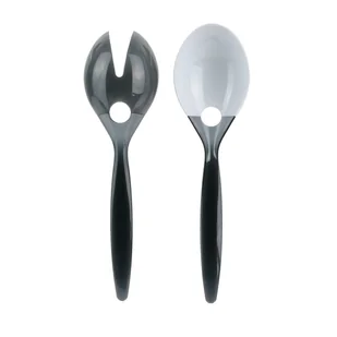 Fernity Zestaw sztućców do sałatki czarne - Zestawy sztućców - miniaturka - grafika 1