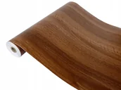 Tapety - Samoprzylepna Okleina Meblowa Nowoczesny Orzech Na Meble Blat Regał 67x240 - miniaturka - grafika 1