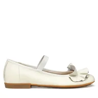 Buty dla dziewczynek - Baleriny Geox Jr Plie' J5555A 85 C1000 M Biały - miniaturka - grafika 1