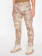 Spodnie męskie - G-Star Raw Spodnie materiałowe Rovic D02190-C313-D212 Zielony Regular Fit - miniaturka - grafika 1