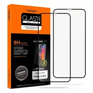 Spigen Szkło hartowane 3D GLASS FCx2 Apple iPhone 11 Pro - Szkła hartowane na telefon - miniaturka - grafika 1