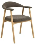 Krzesła - Krzesło Addi brązowe/ dąb Monza 40 - miniaturka - grafika 1