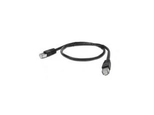 Gembird Patch cord kat.5e 1M FTP czarny AKGEMKSP5100003 [5803591] - Patchcordy - miniaturka - grafika 1