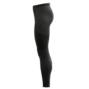 COMPRESSPORT Legginsy biegowe męskie WINTER RUN LEGGING black - Spodnie sportowe męskie - miniaturka - grafika 9