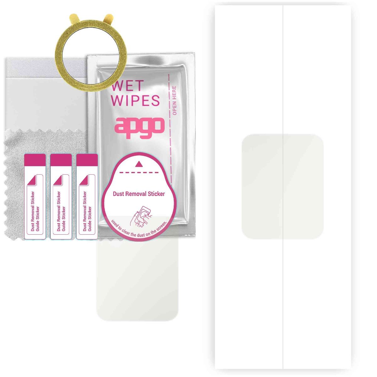 1x Folia hydrożelowa MATOWA do Huawei Watch D - apgo Smartwatch Hydrogel MATTE Protection Ochrona na ekran smartwatcha