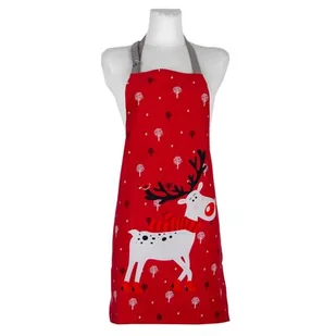 Fartuch kuchenny Rudolpho 60 x 75 cm czerwony - Fartuchy i rękawice kuchenne - miniaturka - grafika 1