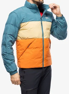 Kurtka puchowa Marmot Ares Jacket - moon river/light oak/tangelo - Kurtki męskie - miniaturka - grafika 1