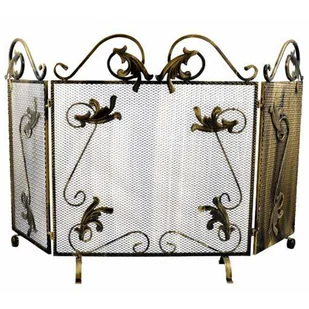 Metalowa osłona kominkowa Royal - Parawany - miniaturka - grafika 1