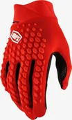 Rękawiczki rowerowe - 100% Rękawiczki 100% GEOMATIC Gloves Red - XXL długość dłoni 209-216 mm NEW 2022 - miniaturka - grafika 1