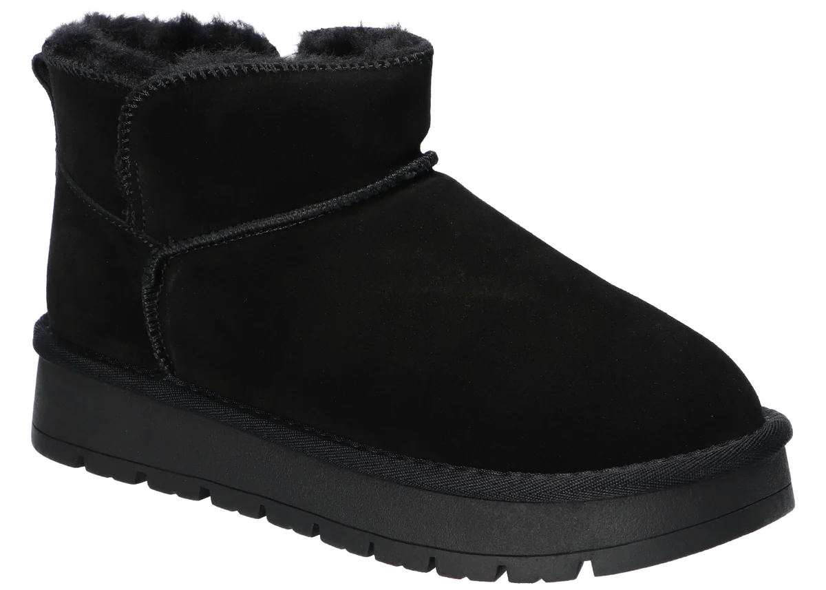 AMERICAN CLUB CY184 STYLOWE ELEGANCKIE OCIEPLANE BOTKI ŚNIEGOWCE BUTY ZIMOWE SKÓRZANE DAMSKIE BK 38