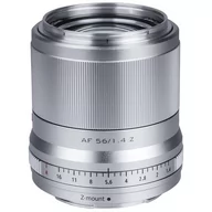 Obiektywy - VILTROX AF 56mm f/1.4 Nikon Z Srebrny - miniaturka - grafika 1