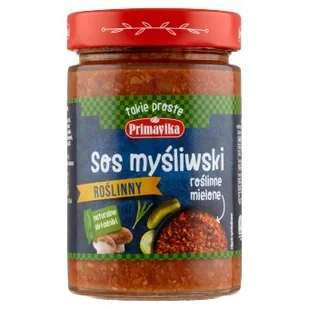 Primavika Sos Myśliwski Roślinny 300g - Primavika - Sosy w słoikach - miniaturka - grafika 2