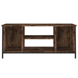 Szafka pod telewizor, przydymiony dąb, 102x35x45 cm Lumarko! - Szafki RTV - miniaturka - grafika 6