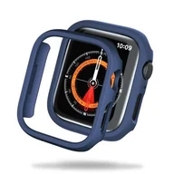 Akcesoria do smartwatchy - Etui obudowa ochronna Apple Watch 7/8/9 (45MM) ciemno niebieska - miniaturka - grafika 1