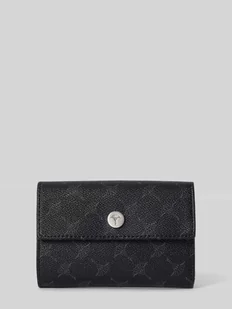 Portfel ze wzorem z logo model ‘cosma’ - Portfele - miniaturka - grafika 1