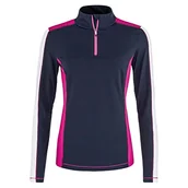 Bluzy damskie - Head Damska bluza Aster Midlayer Women, ciemnoniebieski/różowy, M ASTER Midlayer Women - miniaturka - grafika 1