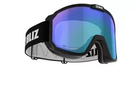 Gogle narciarskie - Bliz Rave Gogle Dzieci, matt black/light orange-blue multi 2020 Gogle narciarskie 43090-13 - miniaturka - grafika 1