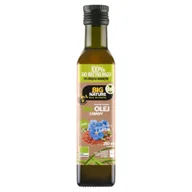 Olej spożywczy - Big Nature Olej lniany tłoczony na zimno 250 ml Bio - miniaturka - grafika 1