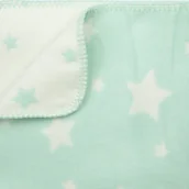Koce i narzuty dla dzieci - PIELSA Baby| Koc dziecięcy premium otulacz ZANIAH 110x140,mięta - miniaturka - grafika 1