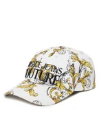 Czapki damskie - Versace Jeans Couture Czapka z daszkiem 78VAZK10 Biały - miniaturka - grafika 1