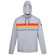 Bluzy sportowe męskie - Męska bluza Regatta Shorebay Hoody II Rozmiar: XXL / Kolor: szary - miniaturka - grafika 1