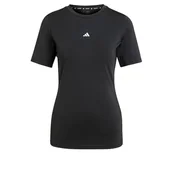 Koszulki i topy damskie - adidas Damska koszulka treningowa Techfit, XXS, czarna - miniaturka - grafika 1