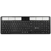 Klawiatury - Powerton SolarSlim US (WPKBSS-B US) Czarna - miniaturka - grafika 1