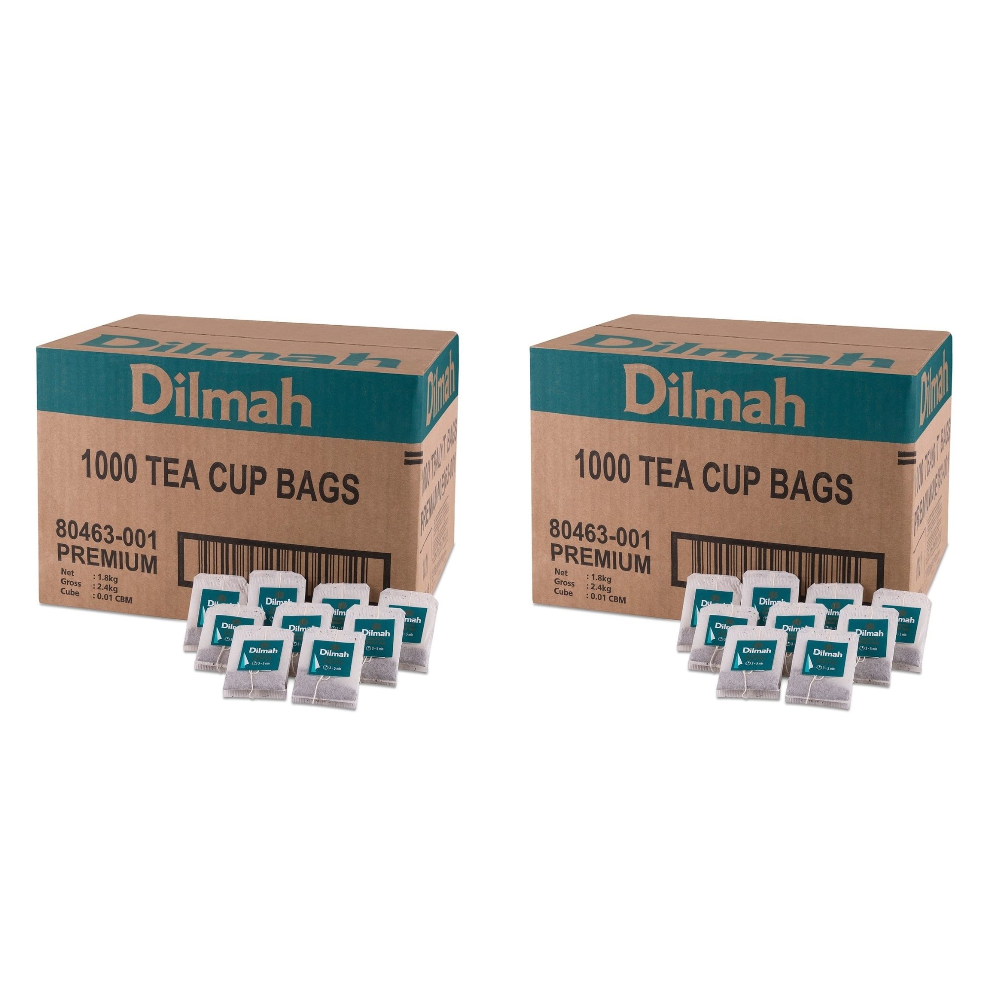 2x Herbata Czarna Dilmah Premium Tea 1000 Torebek Ekspresowych z Zawieszką