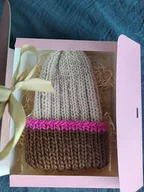 Czapki dla dzieci - Wełniana czapka WOOLLY MUFFIN - miniaturka - grafika 1
