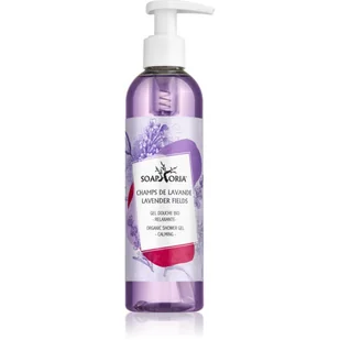 Soaphoria Lavender Fields Organic Shower Gel naturalny żel pod prysznic 250 ml - Kosmetyki do kąpieli - miniaturka - grafika 1