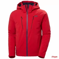 Kurtki narciarskie - Kurtka narciarska Helly Hansen Alpha 4.0 Red - miniaturka - grafika 1