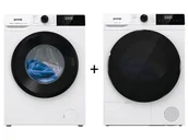 Zestawy AGD - GORENJE W2NHPI94BS/PL 9 kg 1400 obr + DHNA93/PL - miniaturka - grafika 1
