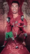 Naklejki na ścianę - Naklejki na ścianę Cristiano Ronaldo Portugal CR7 91,5x61cm #1 - miniaturka - grafika 1